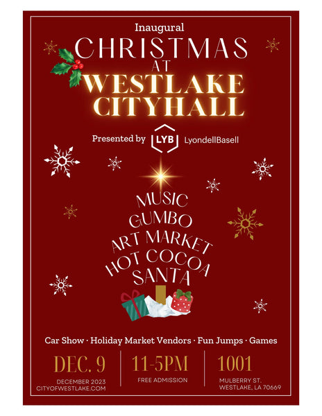 Christmas at Westlake City Hall: December 9th