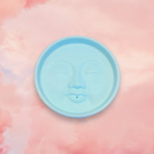 Load image into Gallery viewer, Moon Face Celestial Incense Holder - Colorful Concrete
