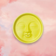 Load image into Gallery viewer, Moon Face Celestial Incense Holder - Colorful Concrete
