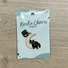 Load image into Gallery viewer, Black Cat Kindle Charms
