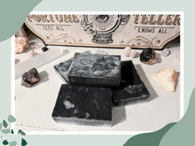 Load image into Gallery viewer, Midnight Moon Charcoal &amp; Peppermint Soap
